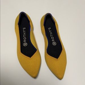 Rothy’s Point Marigold Size 9